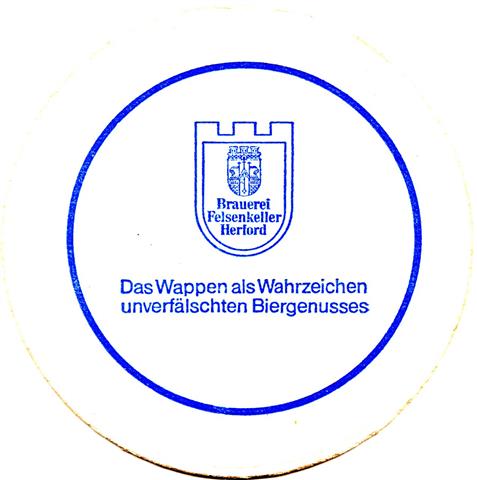 hiddenhausen hf-nw herf ein stol 7b (rund215-das wappen mager-blau)
